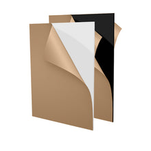 Load image into Gallery viewer, White & Black Acrylic 10" x 8"