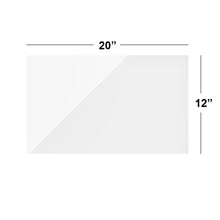 Load image into Gallery viewer, White Acrylic 20" x 12"